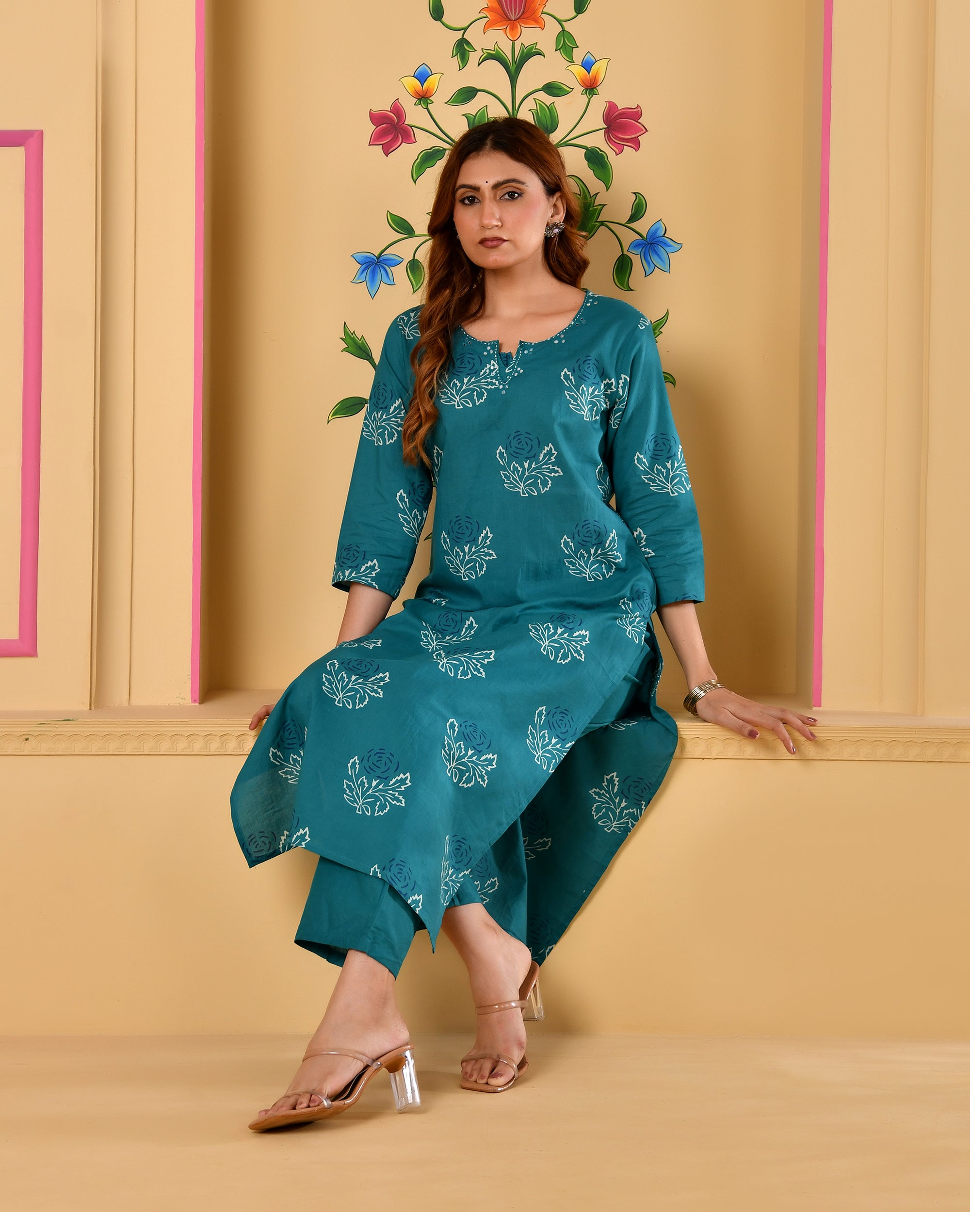 Saanvi Cotton Co-Ord Set