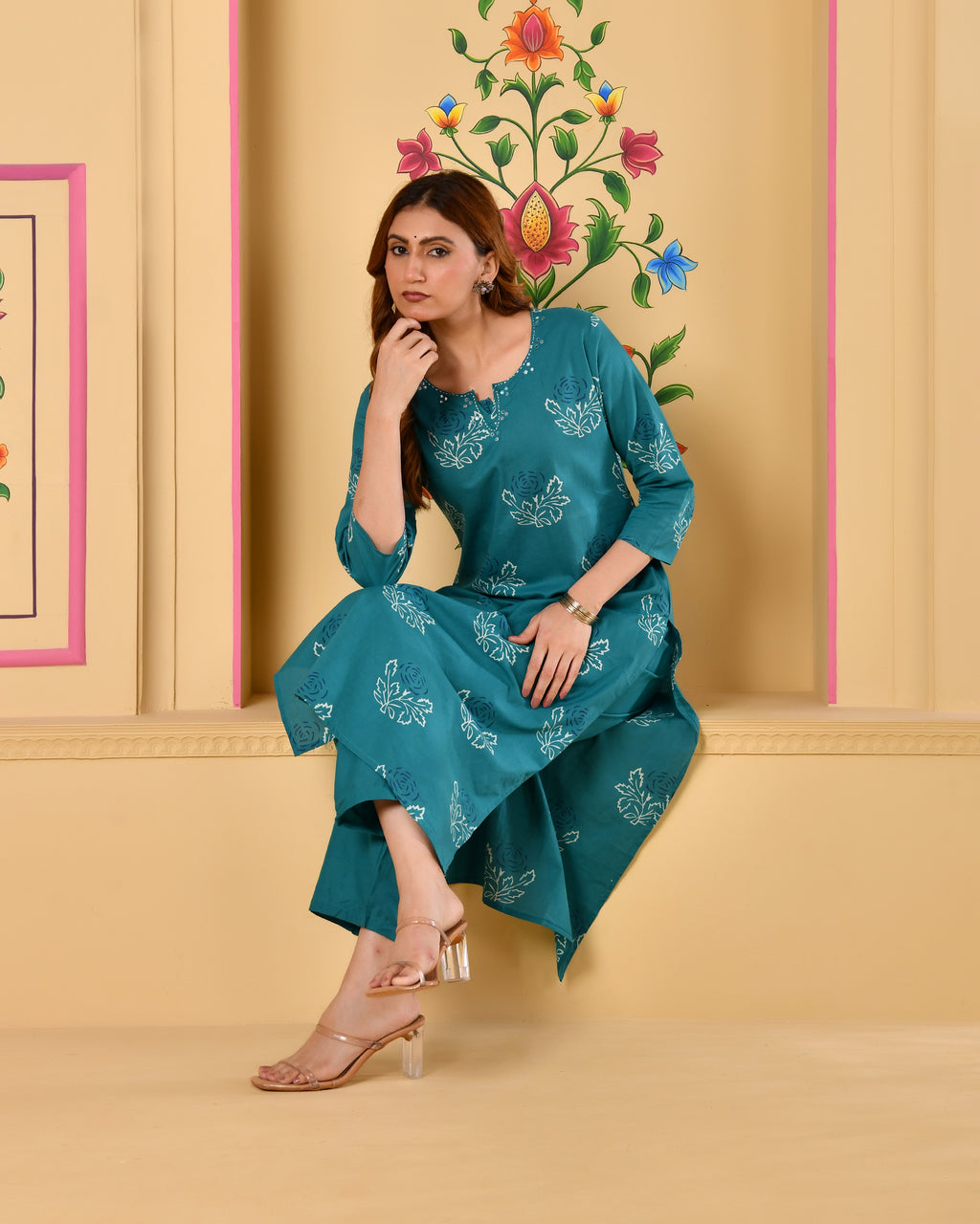 Saanvi Cotton Co-Ord Set