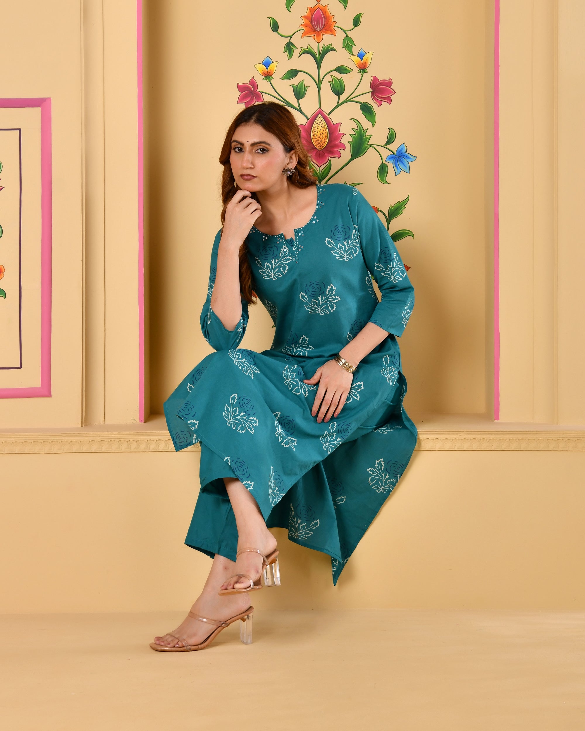 Saanvi Cotton Co-Ord Set
