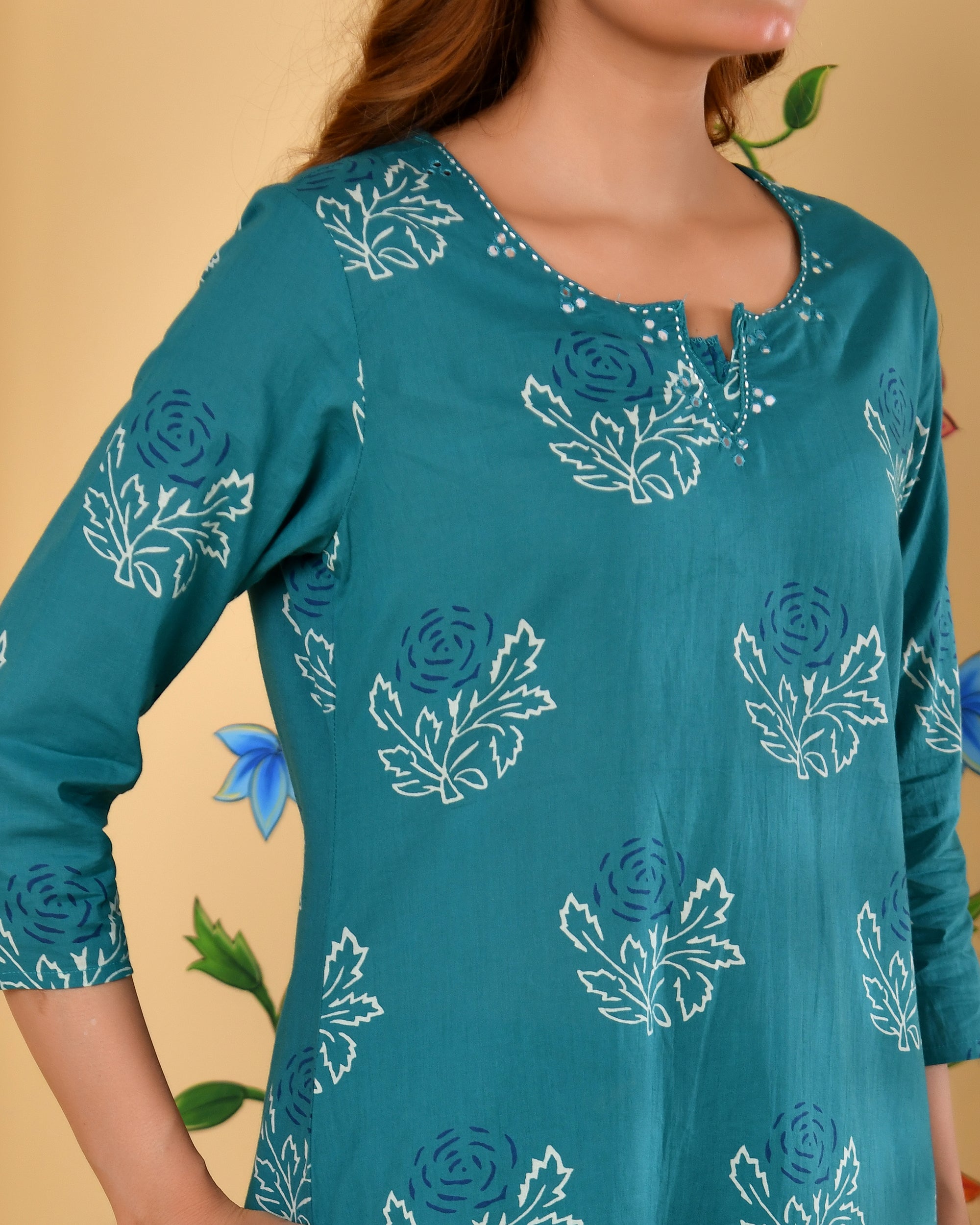 Saanvi Cotton Co-Ord Set