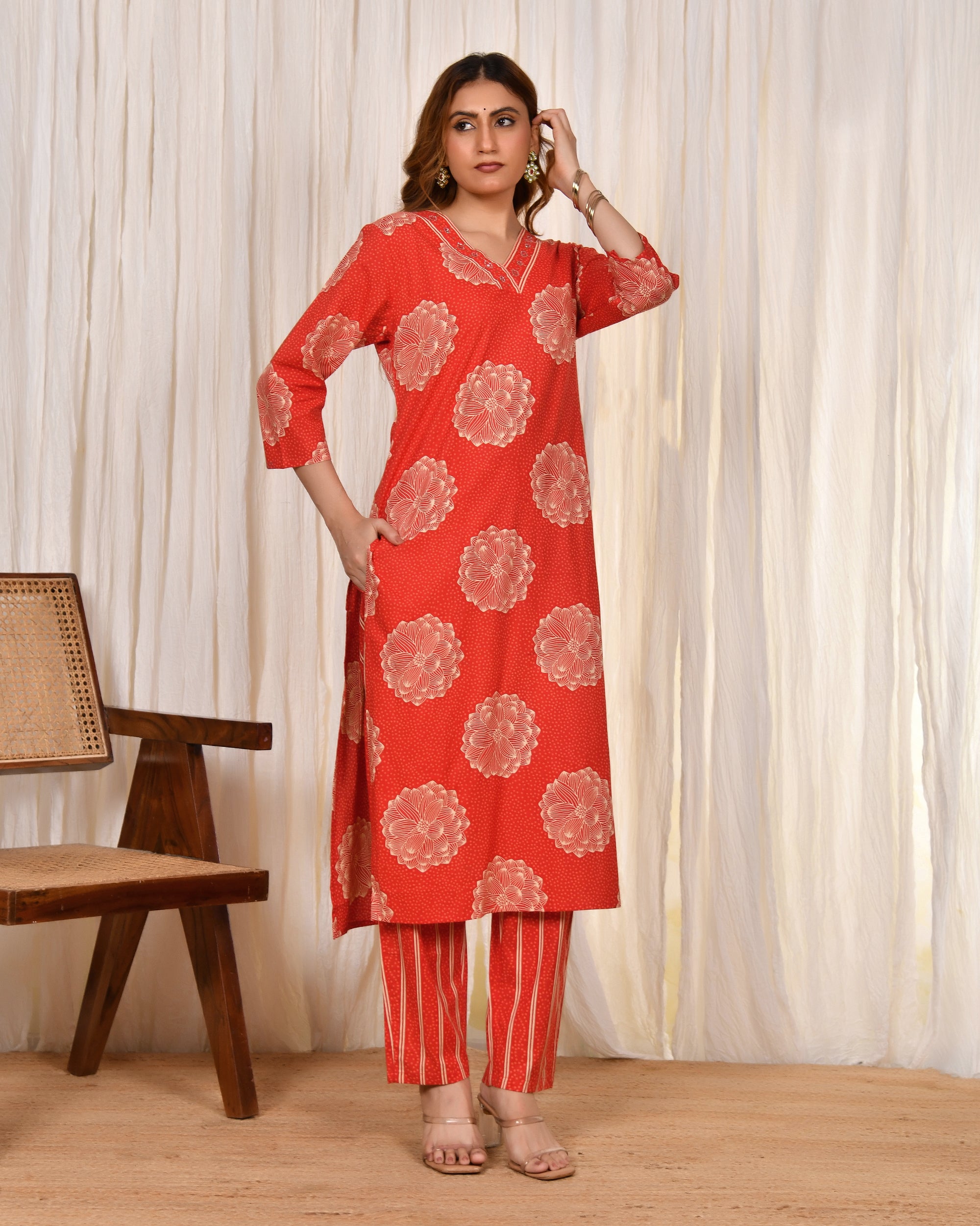 Avyra Cotton Co-Ord Set