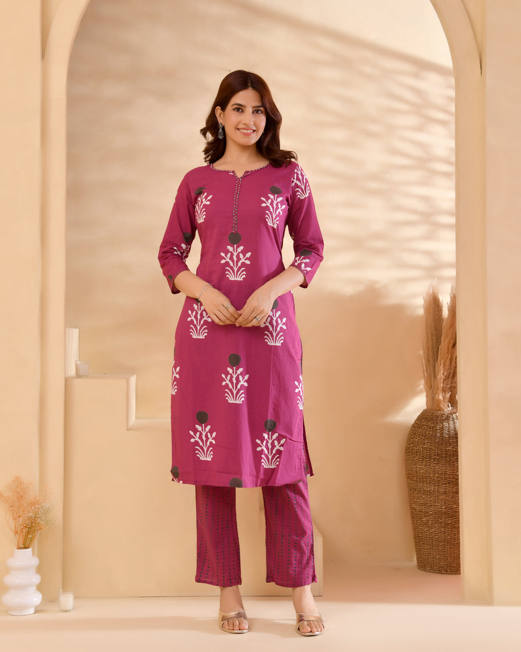 Arunya Cotton Kurta Set