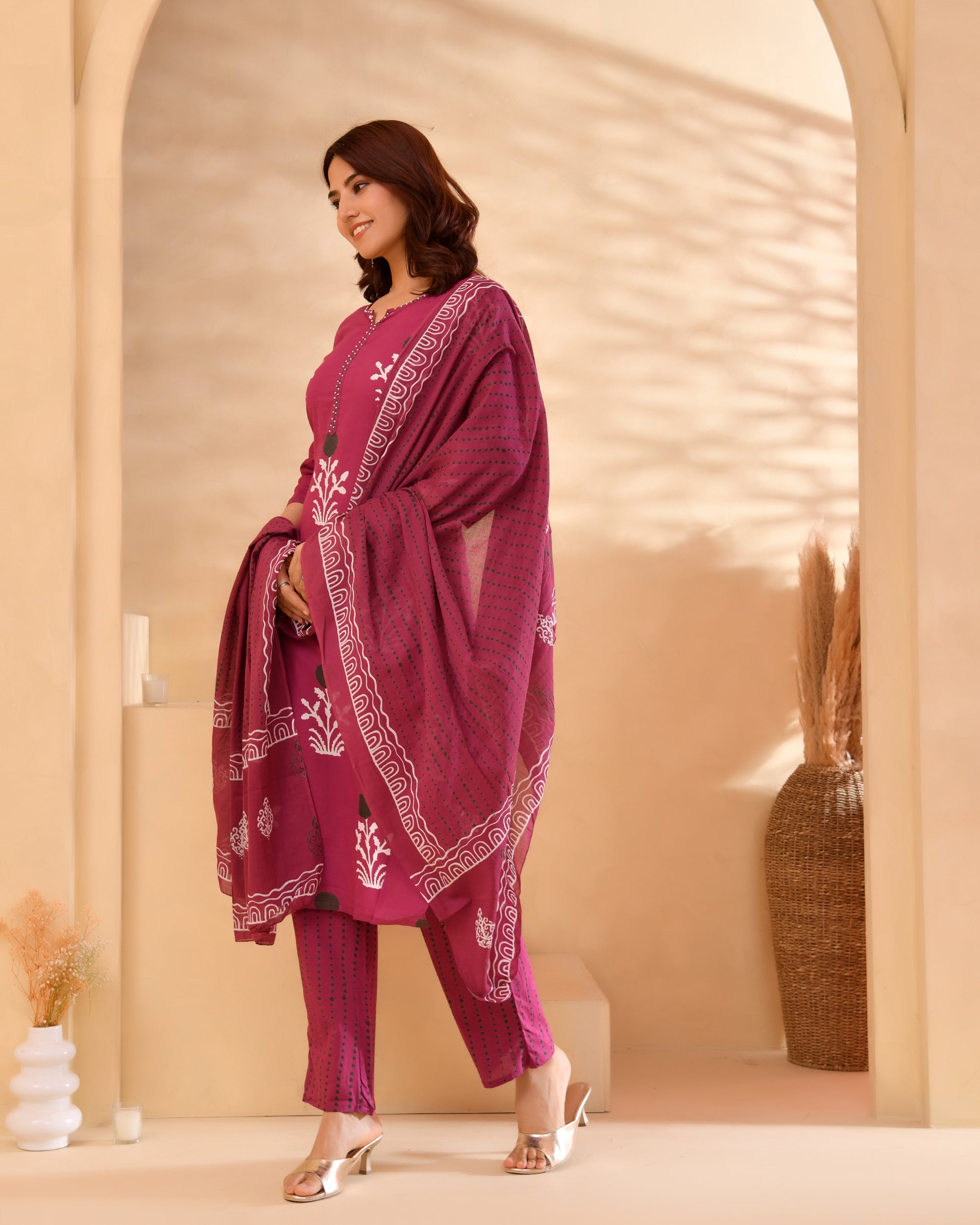 Arunya Cotton Kurta Set