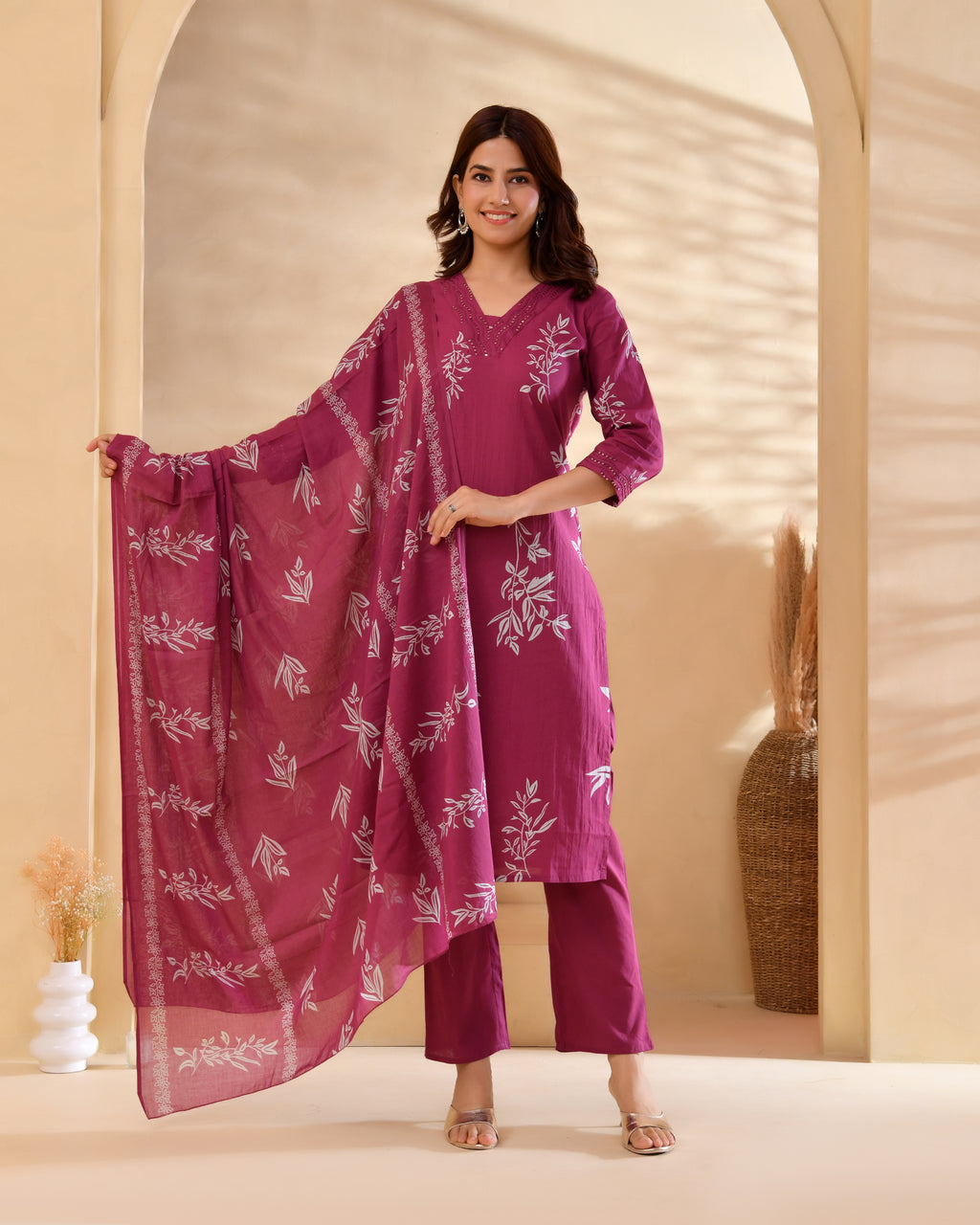 Nargis Cotton Kurta Set