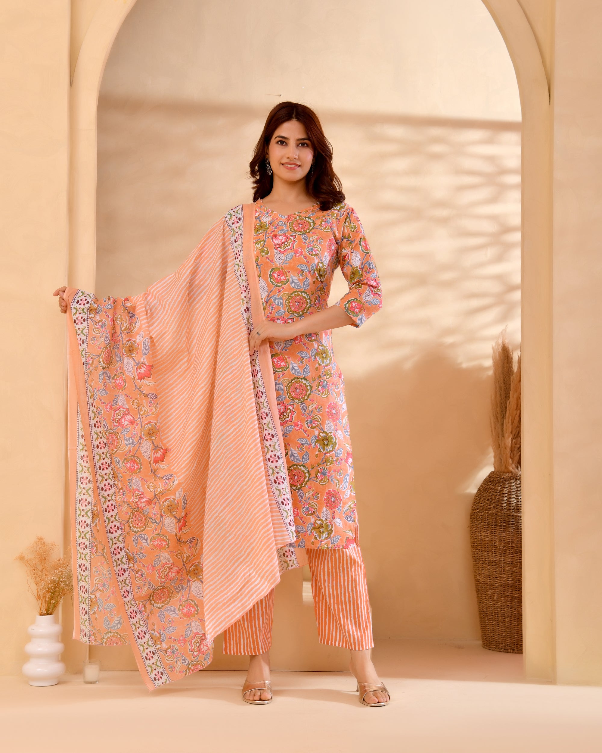 Lavanya Cotton Kurta Set