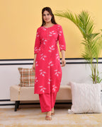 Pallavi Cotton Kurta Set