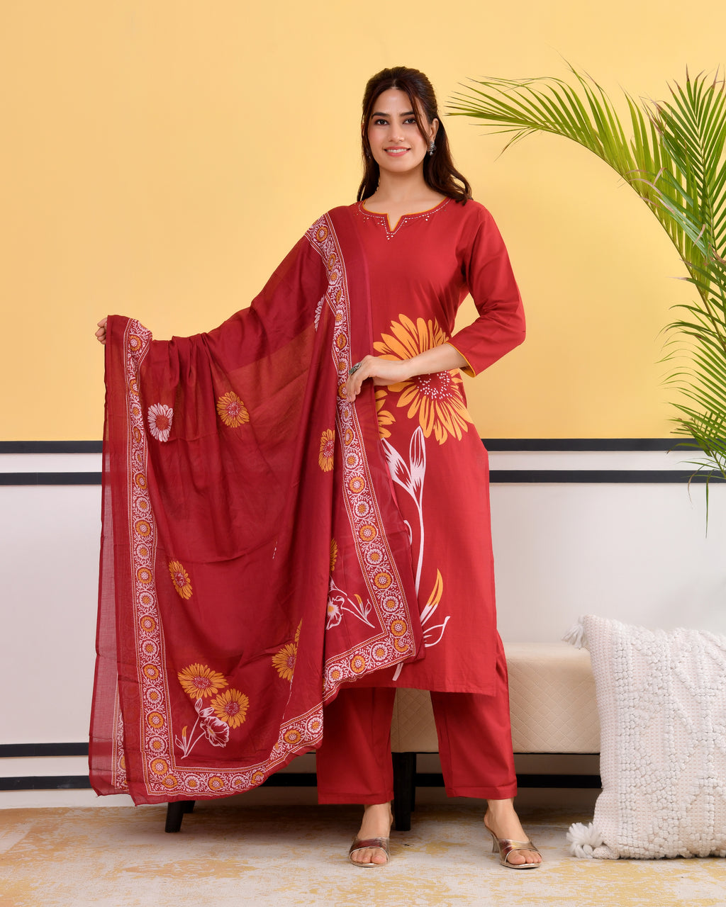 Bahaar Cotton Kurta Set