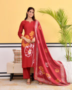 Bahaar Cotton Kurta Set