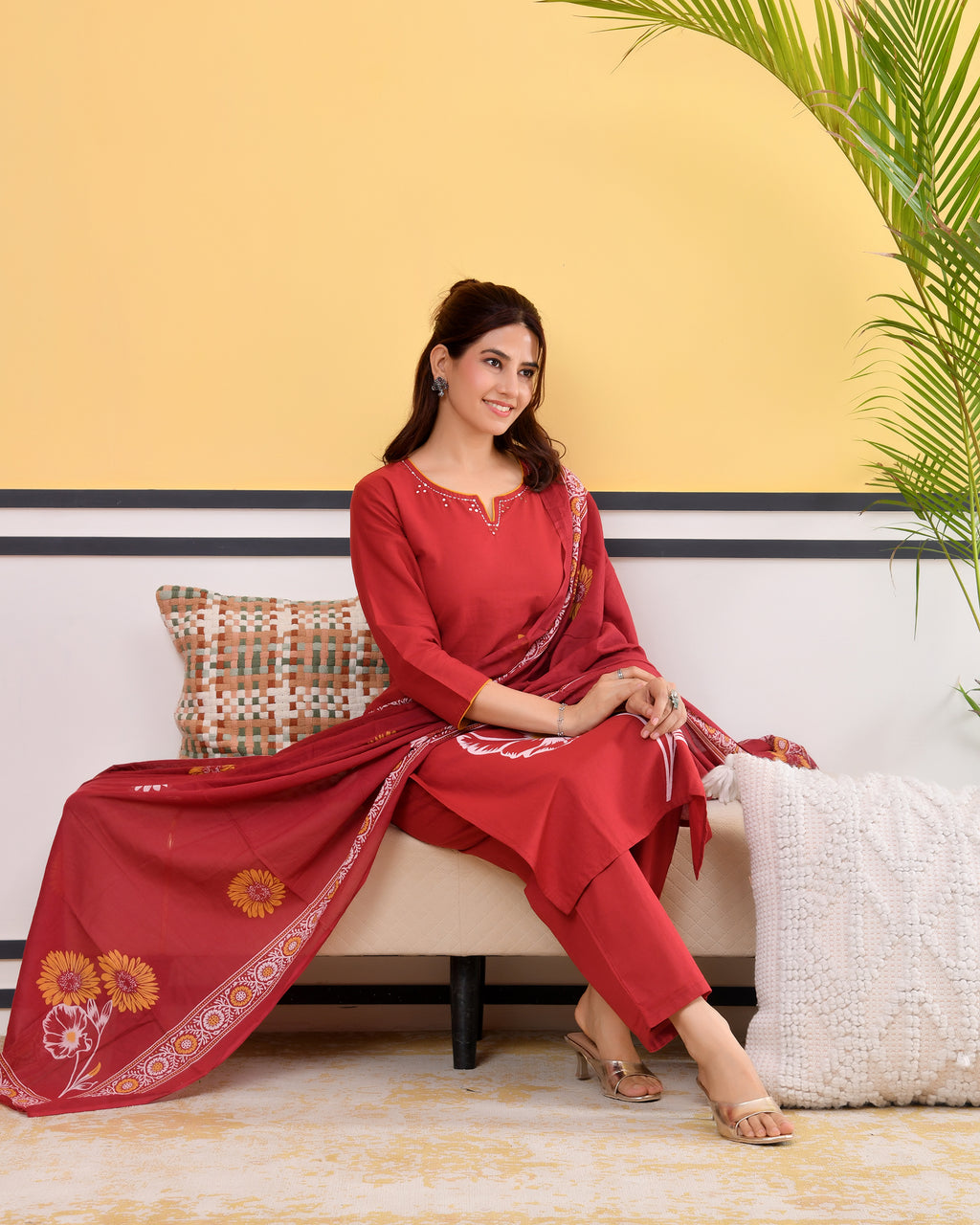 Bahaar Cotton Kurta Set