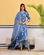 Chhaap Cotton Kurta Set