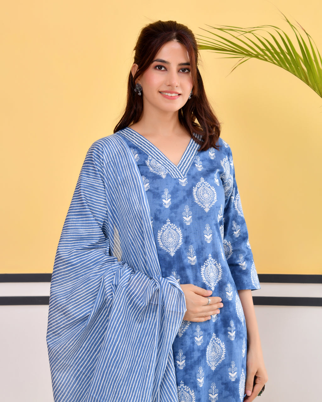 Chhaap Cotton Kurta Set