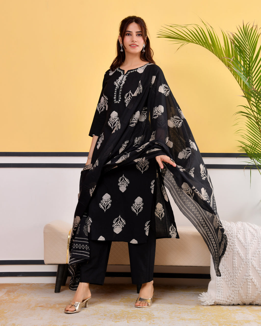 Kiran Cotton Kurta Set