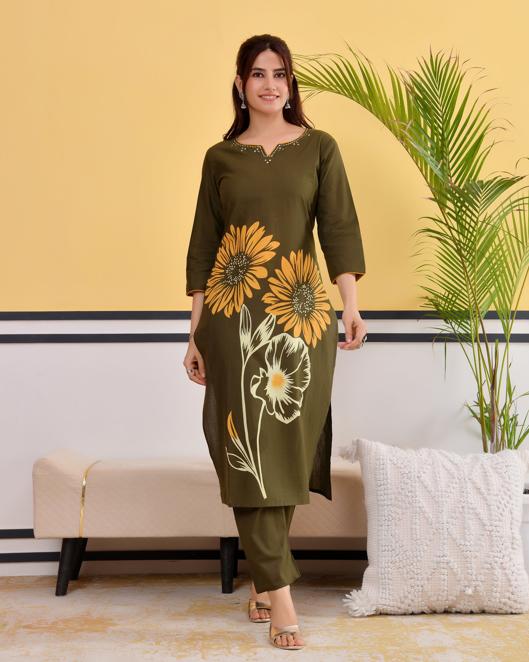 Bahaar Cotton Kurta Set