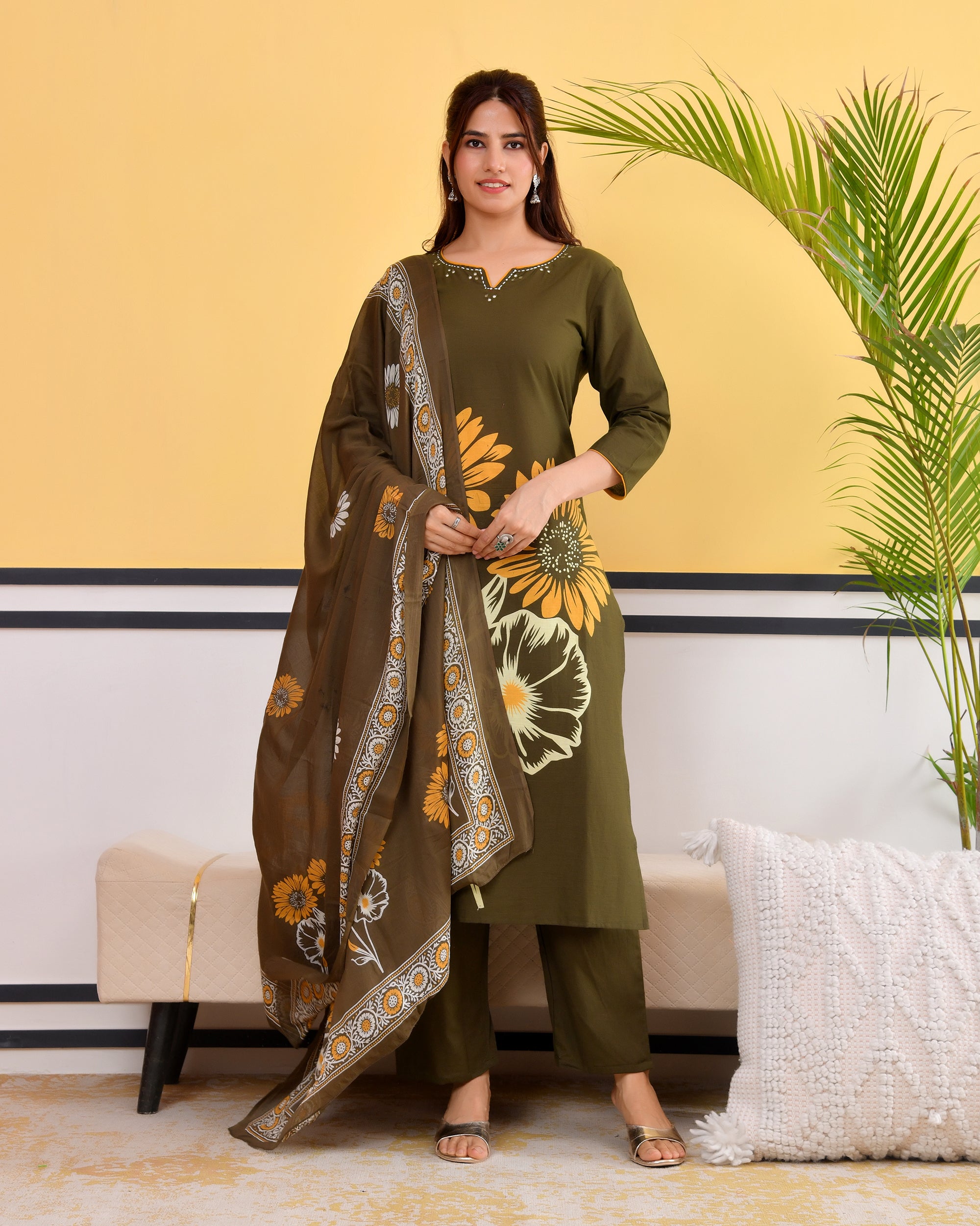 Bahaar Cotton Kurta Set
