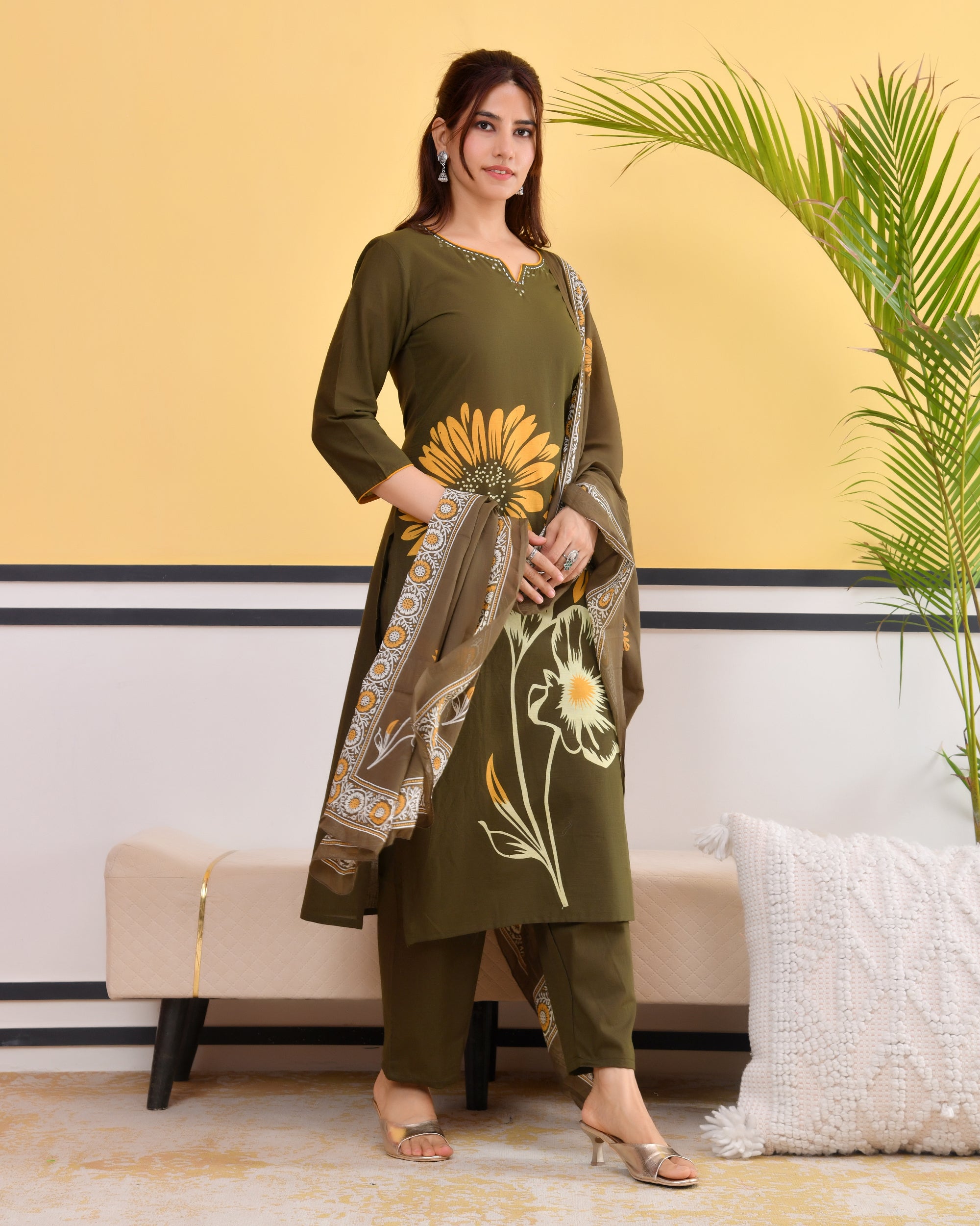Bahaar Cotton Kurta Set