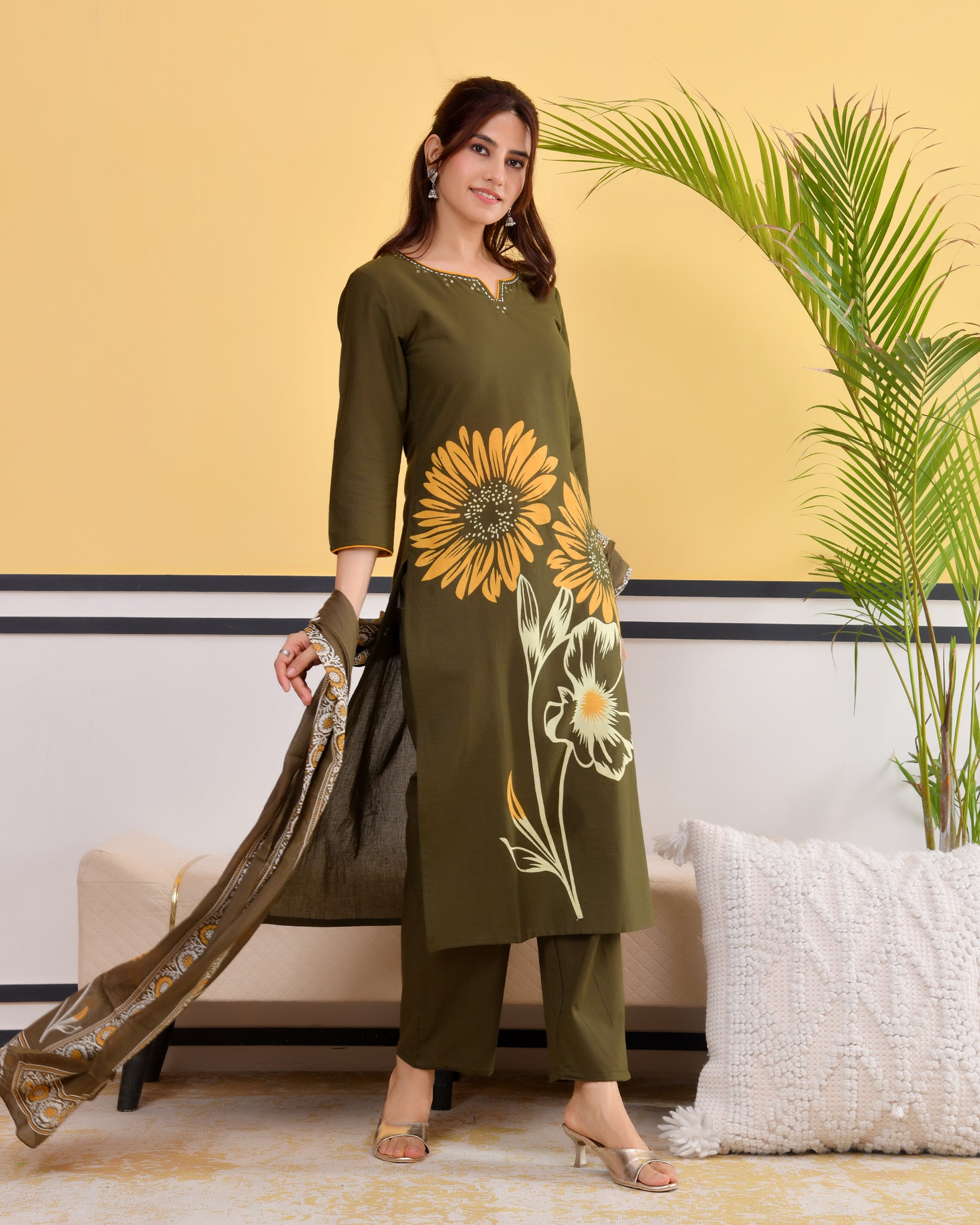Bahaar Cotton Kurta Set