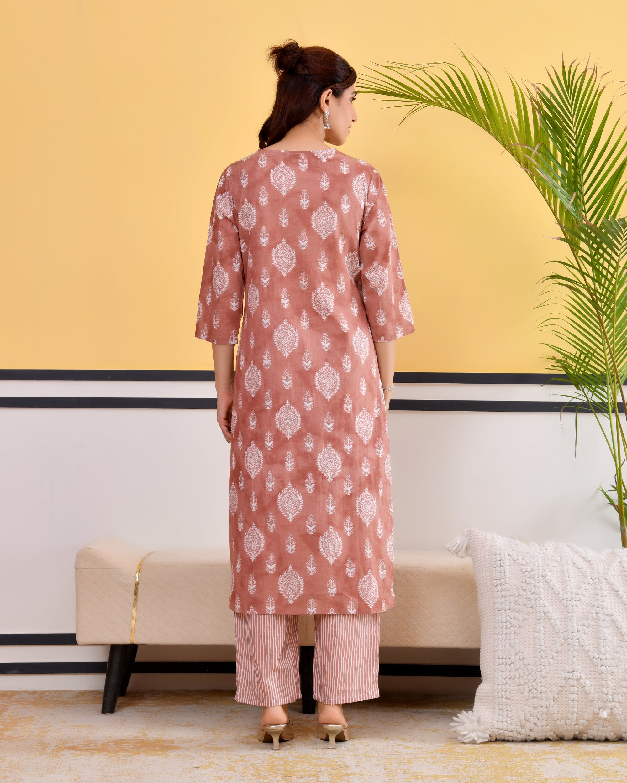 Chhaap Cotton Kurta Set