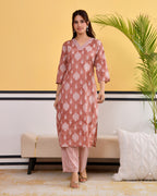 Chhaap Cotton Kurta Set