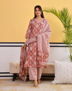 Chhaap Cotton Kurta Set