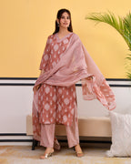 Chhaap Cotton Kurta Set