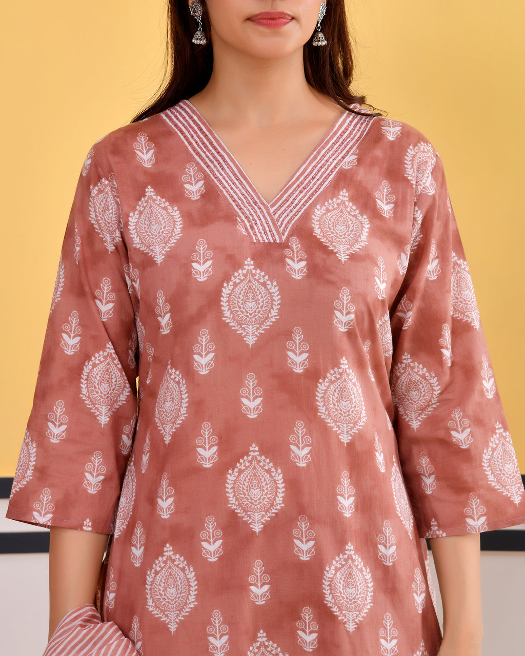 Chhaap Cotton Kurta Set