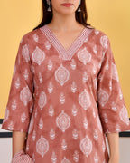 Chhaap Cotton Kurta Set