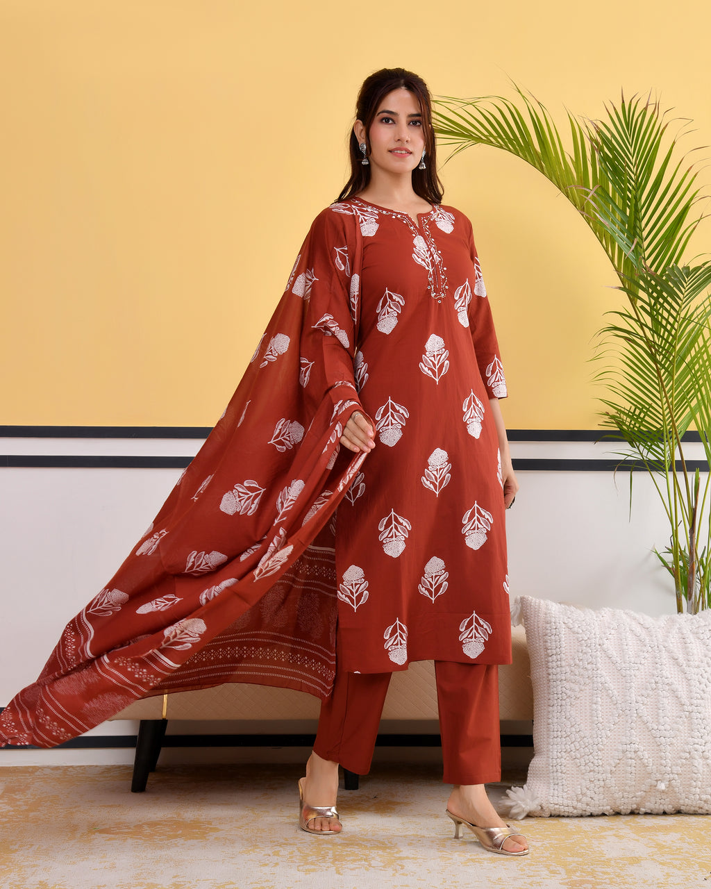 Kiran Cotton Kurta Set