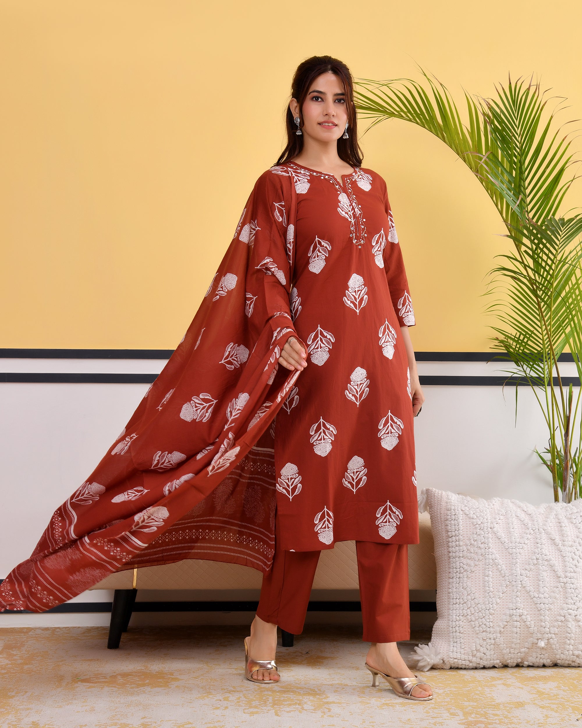 Kiran Cotton Kurta Set