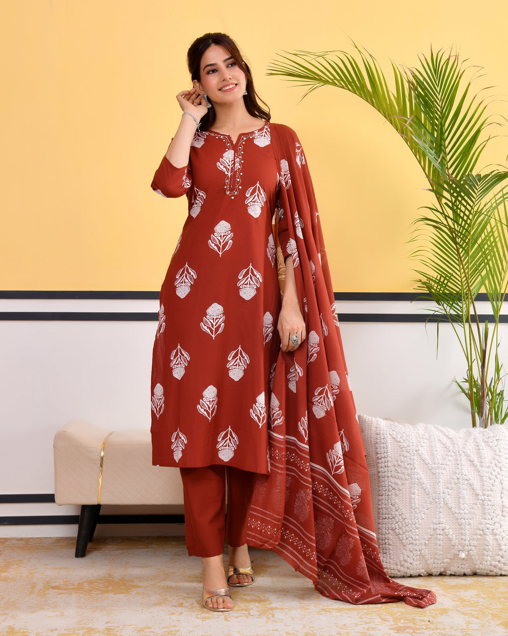 Kiran Cotton Kurta Set