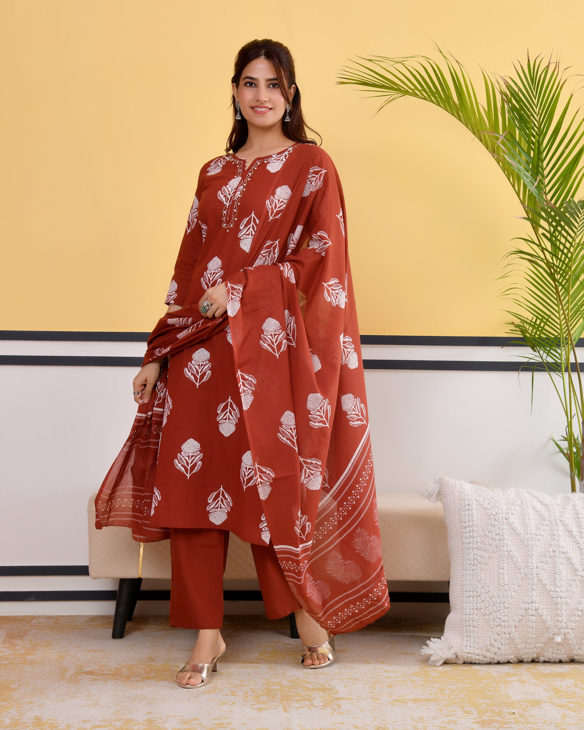 Kiran Cotton Kurta Set