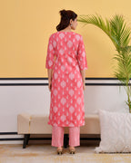 Rangrez Hand Block Printed Cotton Kurti