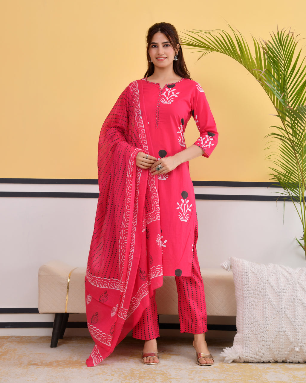 Arunya Cotton Kurta Set