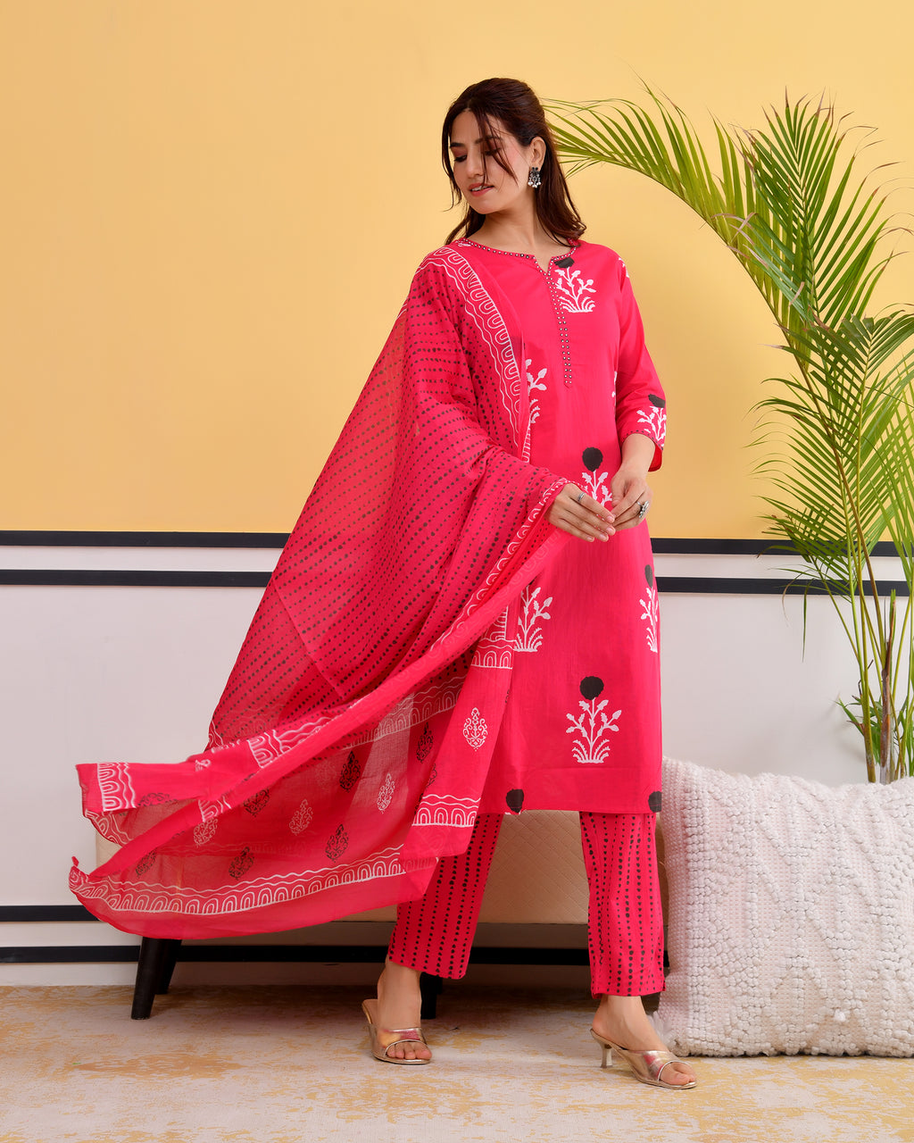 Arunya Cotton Kurta Set