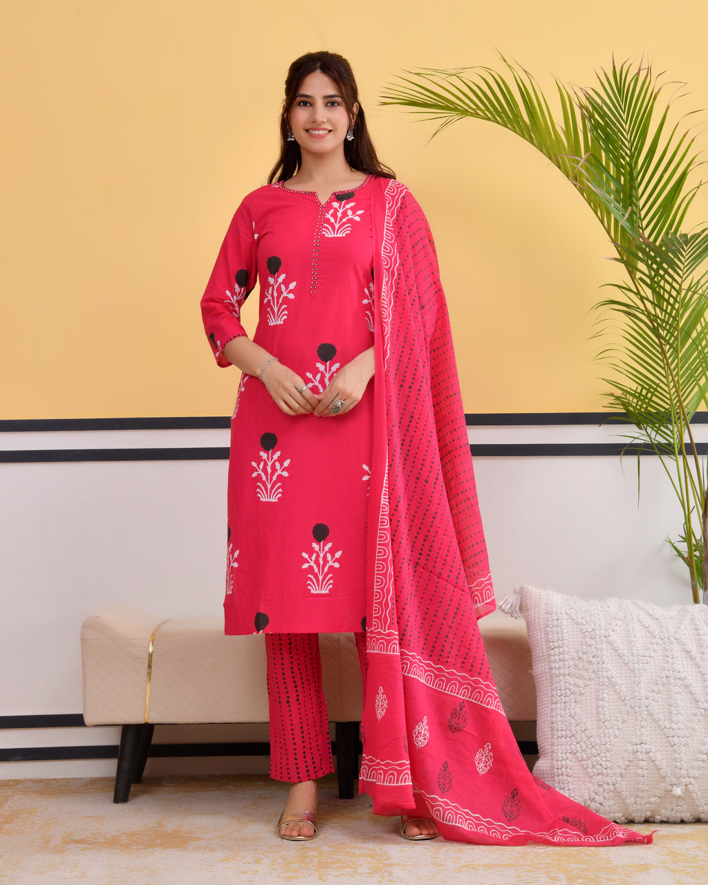 Arunya Cotton Kurta Set