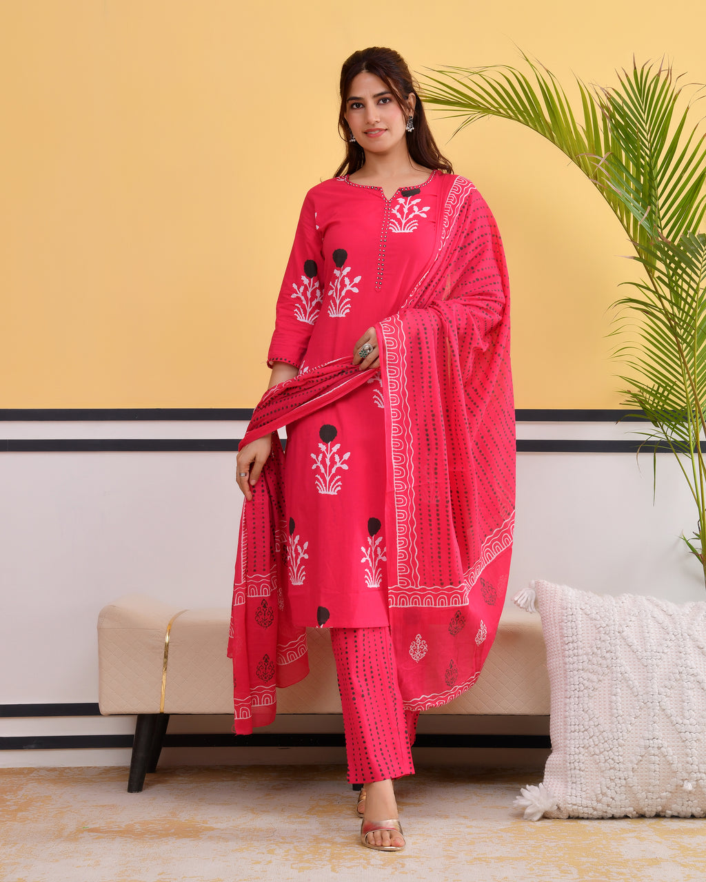 Arunya Cotton Kurta Set
