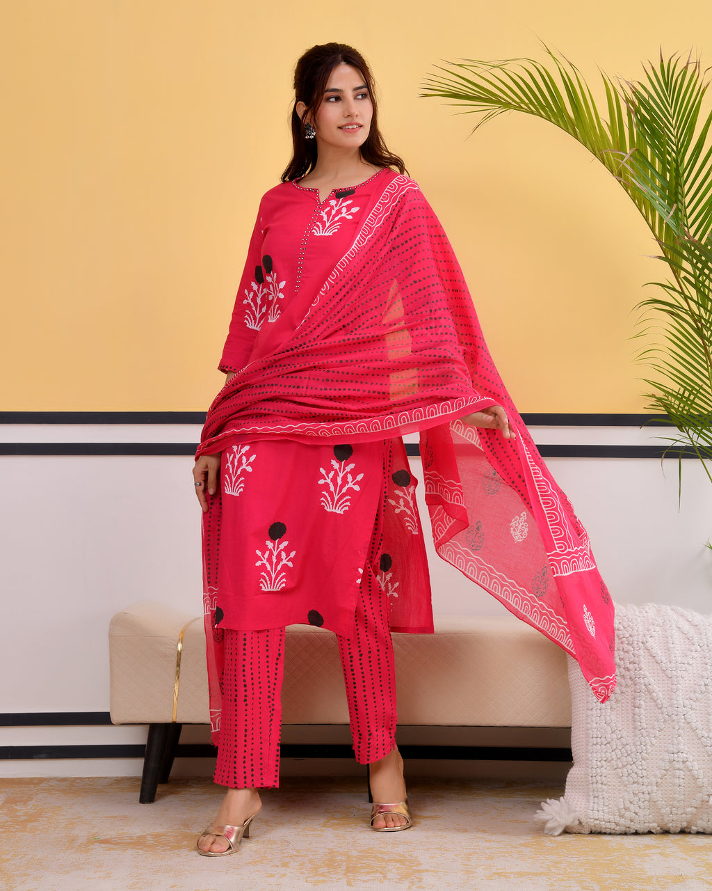 Arunya Cotton Kurta Set