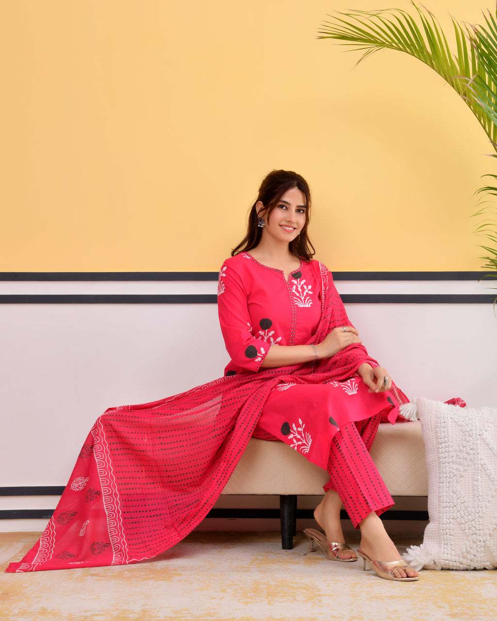 Arunya Cotton Kurta Set