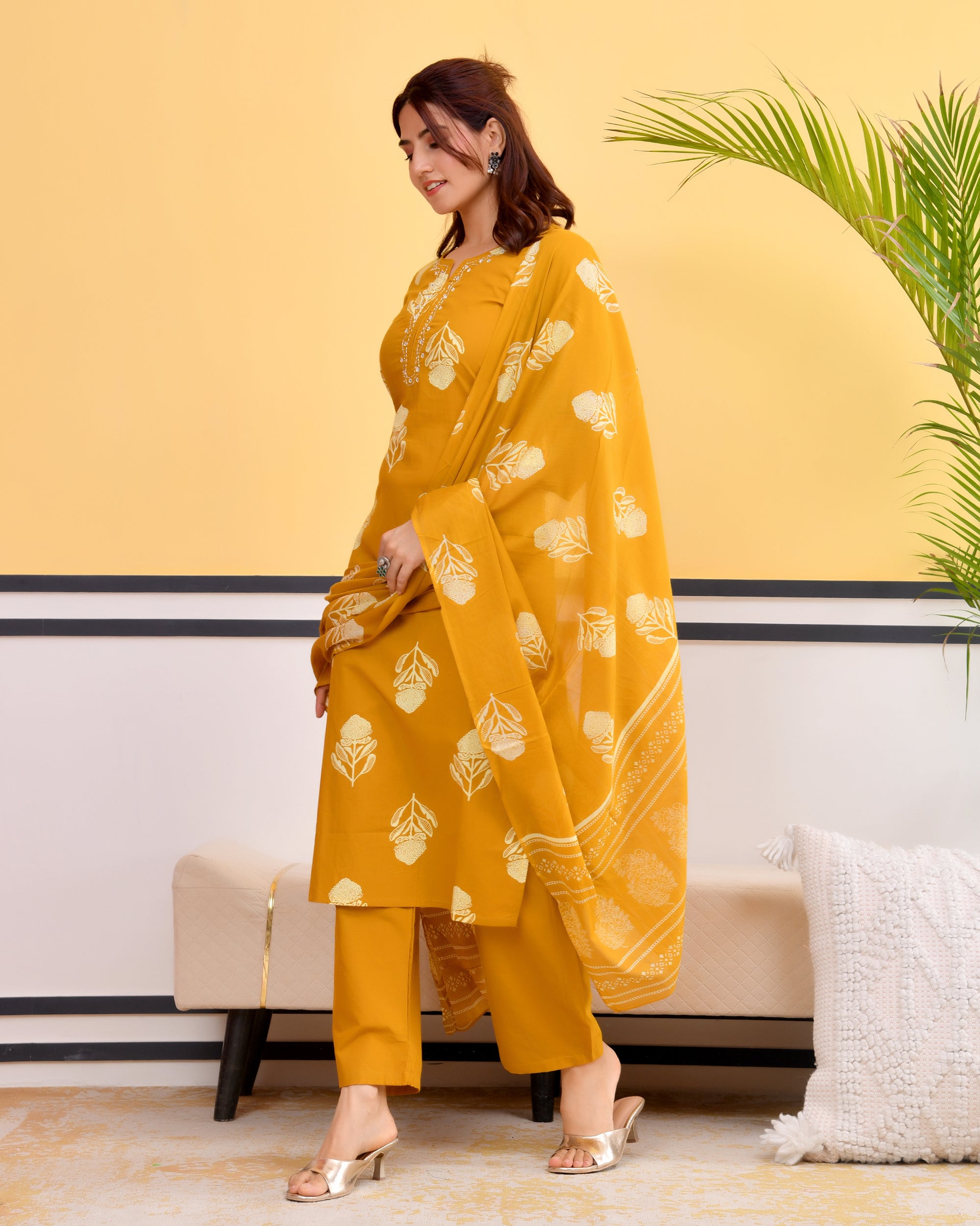 Kiran Cotton Kurta Set