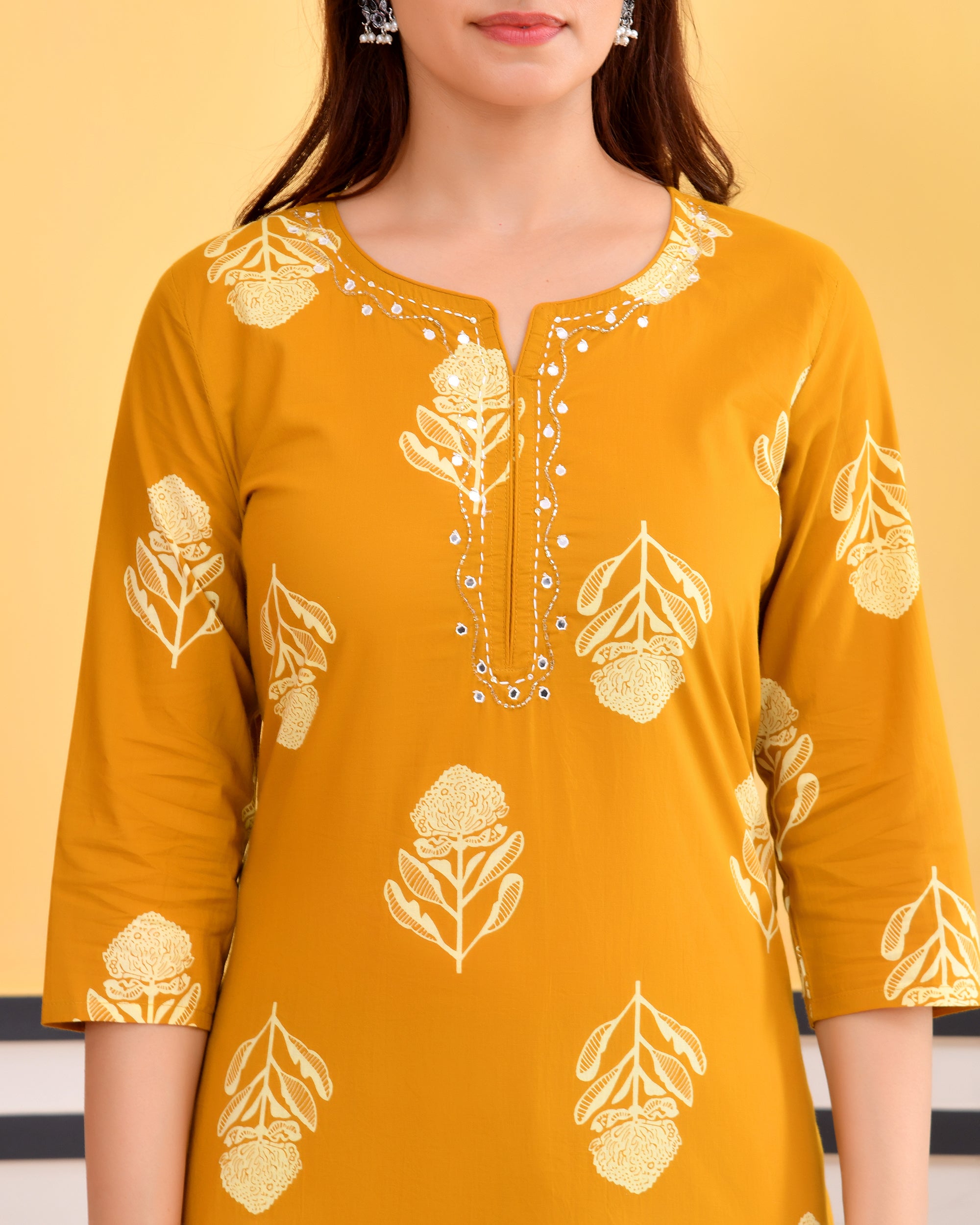 Kiran Cotton Kurta Set