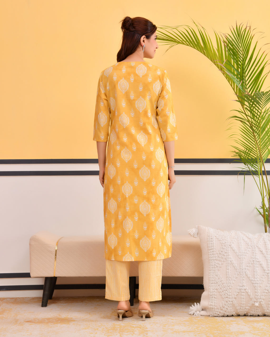 Chhaap Cotton Kurta Set