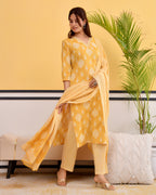 Chhaap Cotton Kurta Set