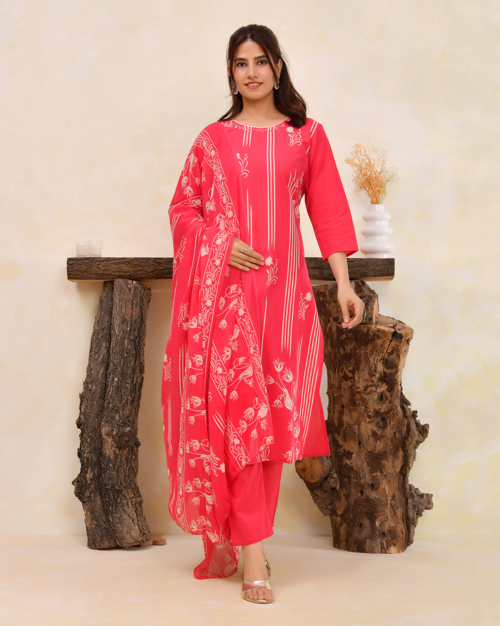 Shabnam Cotton Kurta Set