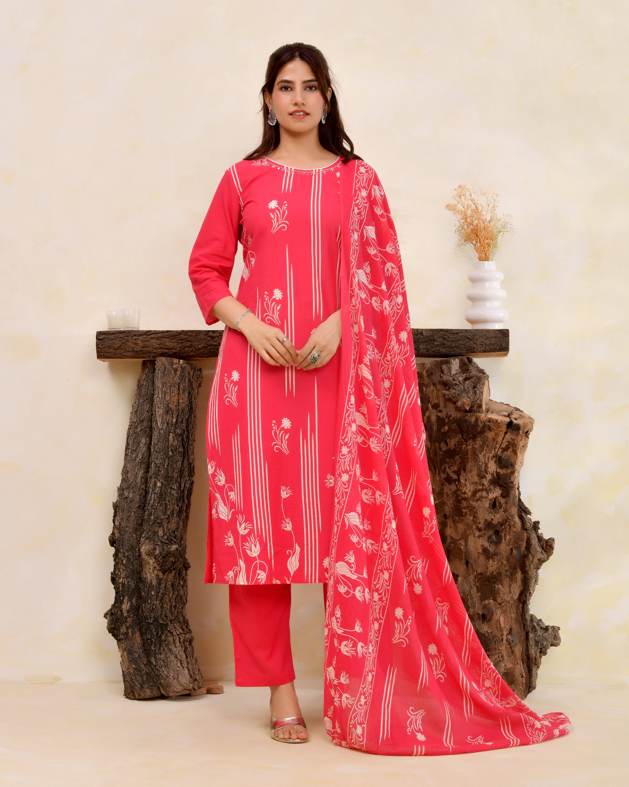 Shabnam Cotton Kurta Set