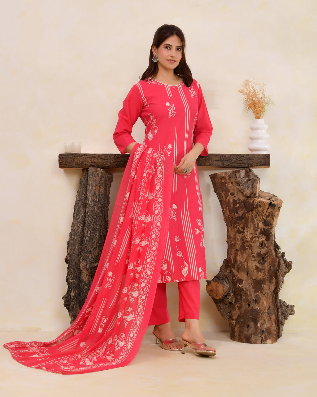Shabnam Cotton Kurta Set