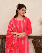 Shabnam Cotton Kurta Set