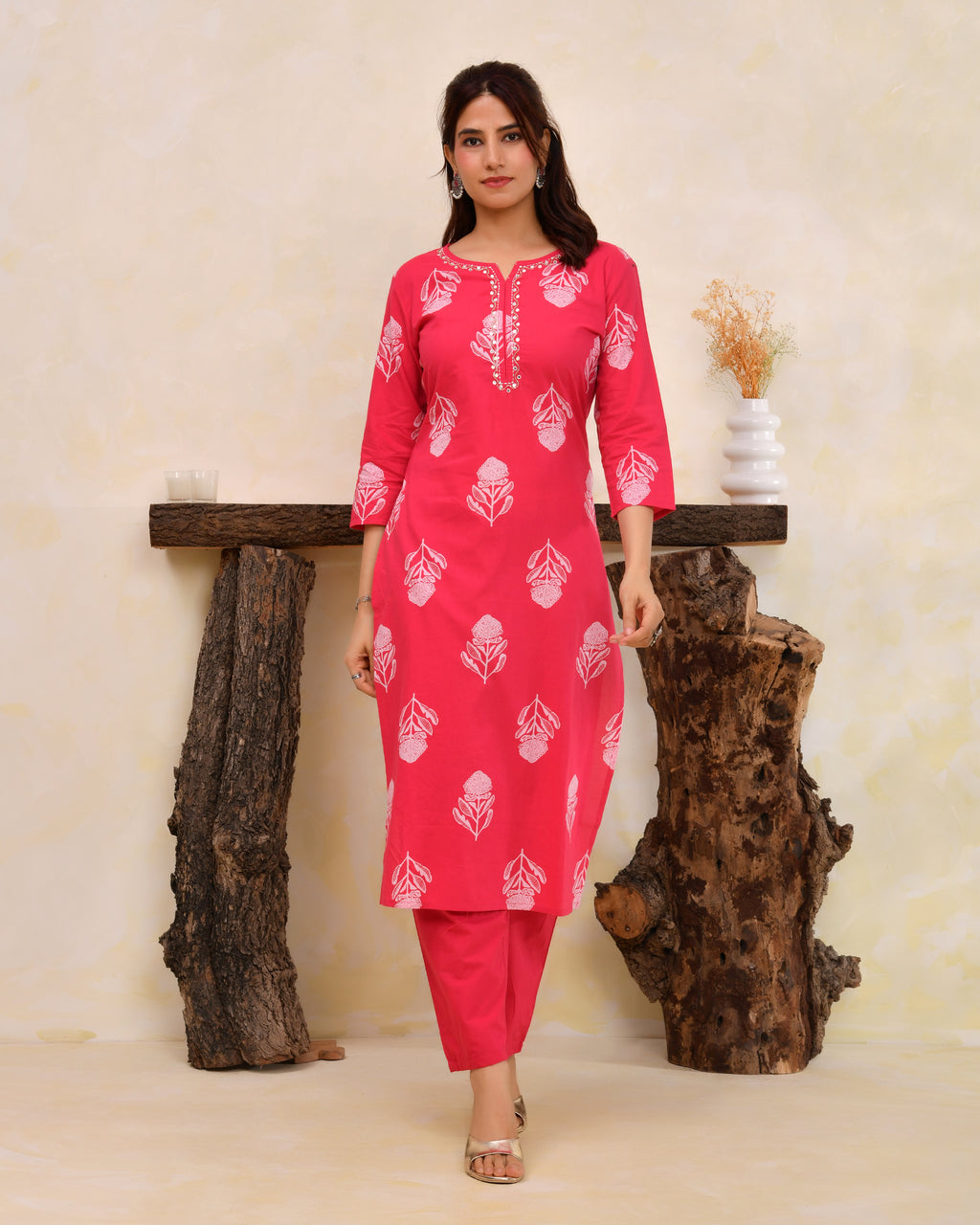 Kiran Cotton Kurta Set
