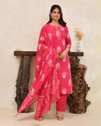 Kiran Cotton Kurta Set