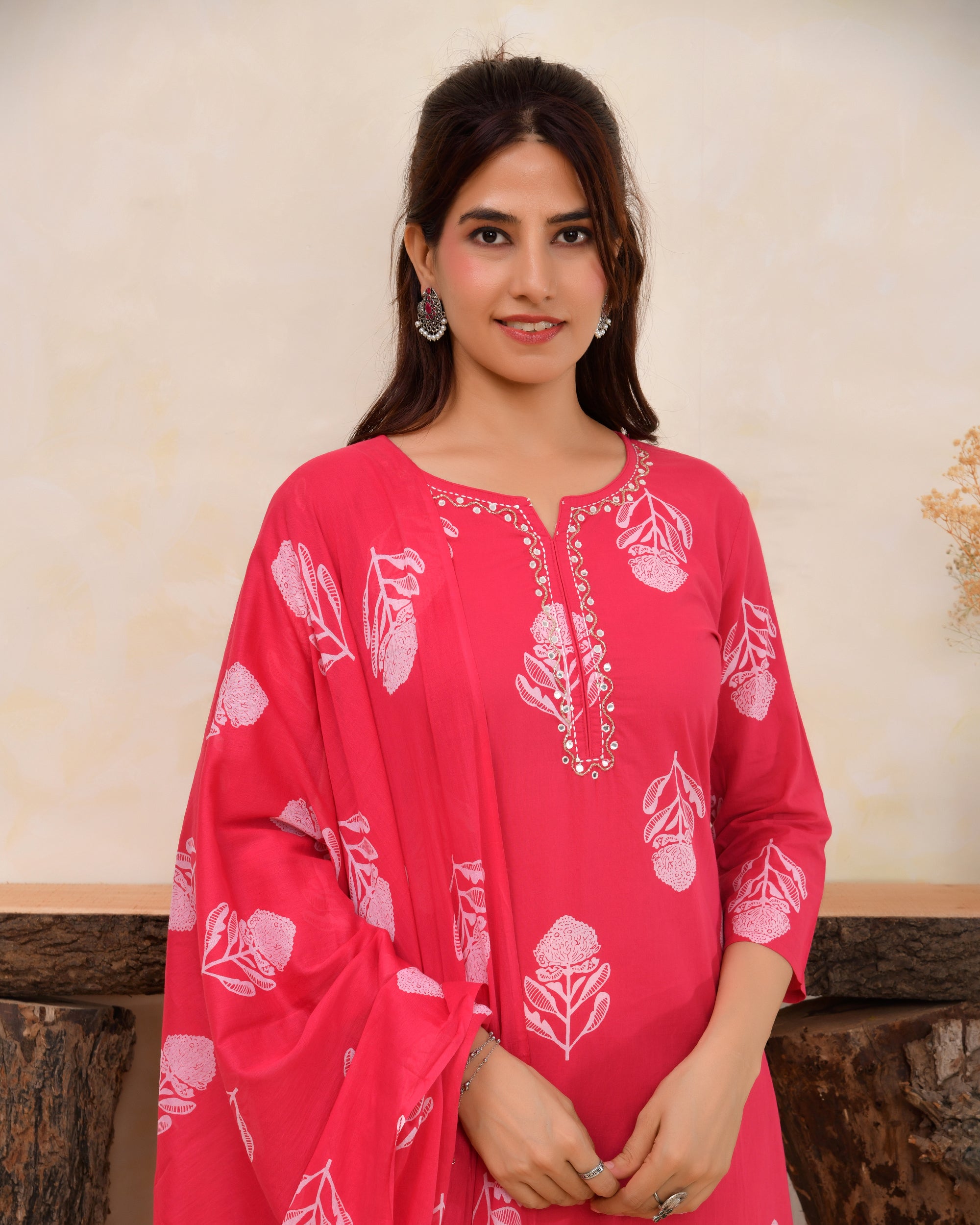 Kiran Cotton Kurta Set