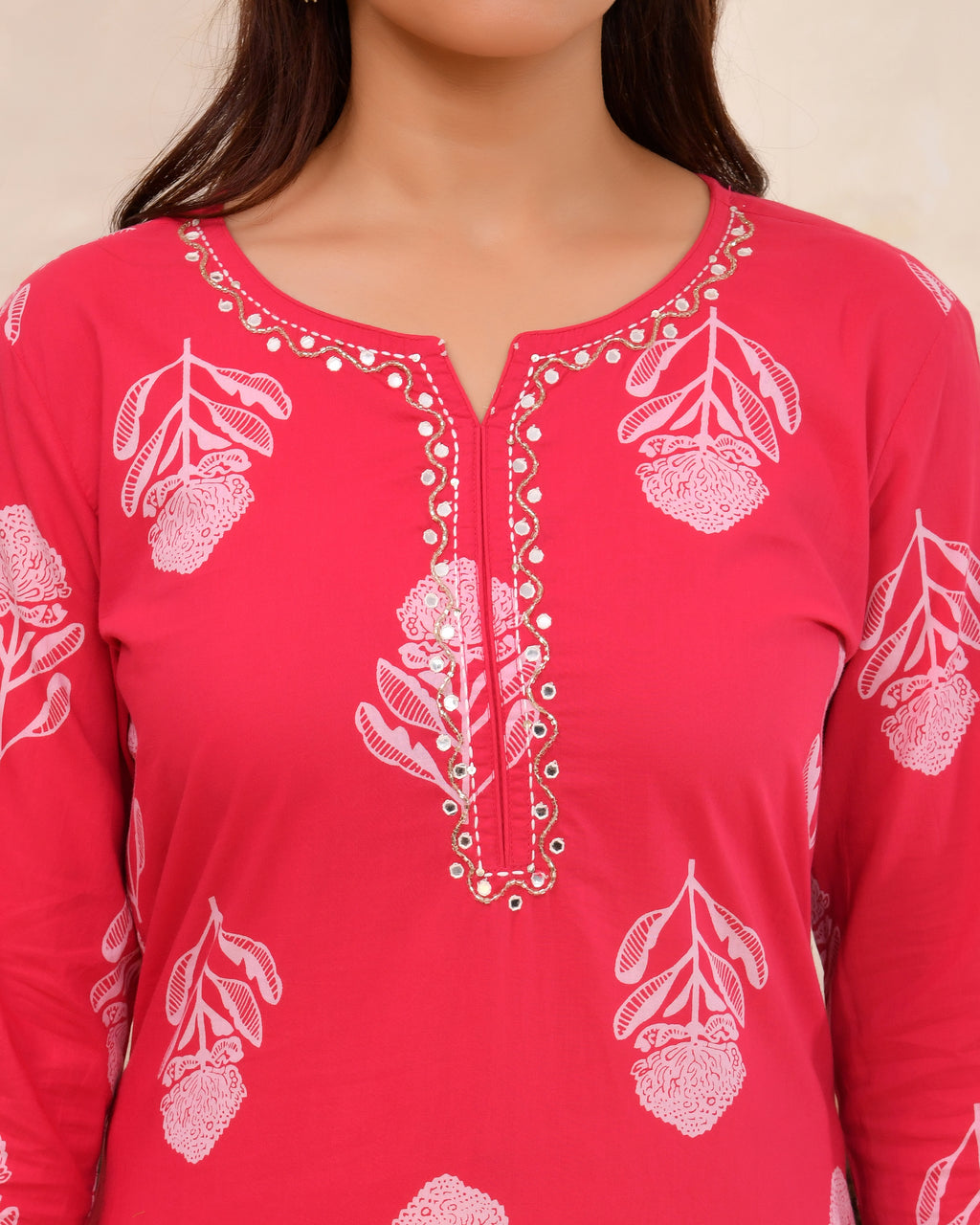 Kiran Cotton Kurta Set