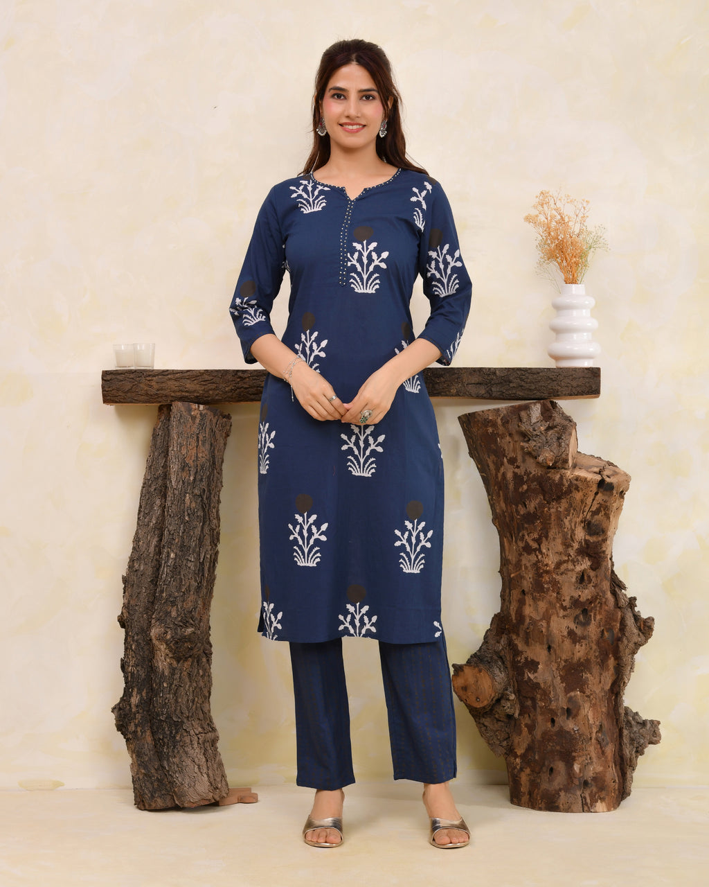 Arunya Cotton Kurta Set